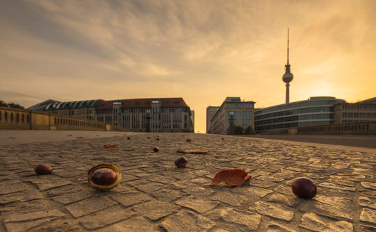 Berlin Herbst Skyline