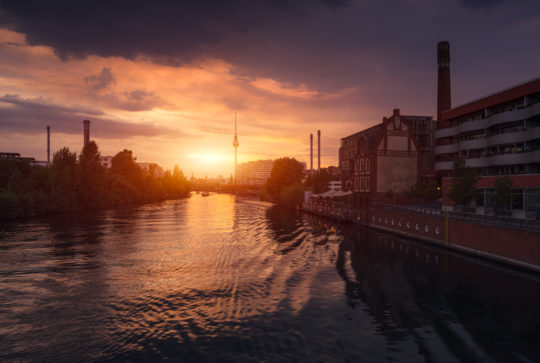 Berlin Sommer Skyline